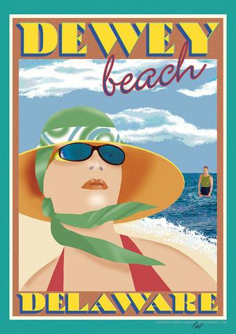 Dewey Beach Original poster